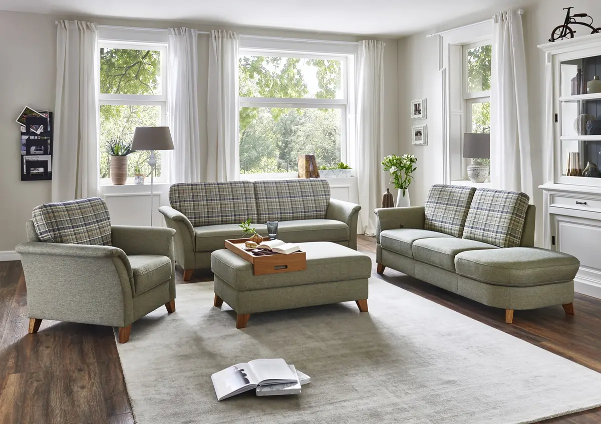 Recamiere und Sofa 2 Sitzer Modell Westerland